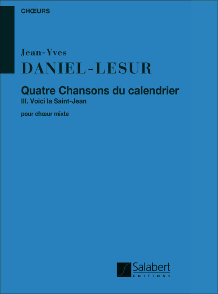 Voici La Saint-Jean Choeur (Vx-Mx)